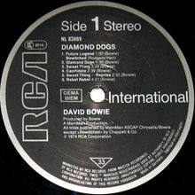 Load image into Gallery viewer, Bowie* : Diamond Dogs (LP, Album, RE)