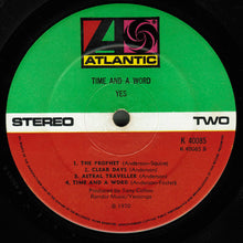 Load image into Gallery viewer, Yes : Time And A Word (LP, Album, RE)