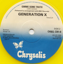 Load image into Gallery viewer, Generation X (4) : King Rocker (7", Single, Ltd, Yel)