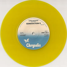 Load image into Gallery viewer, Generation X (4) : King Rocker (7", Single, Ltd, Yel)