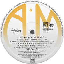 Load image into Gallery viewer, The Police : Reggatta De Blanc (LP, Album, RE)