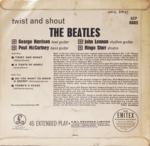 Load image into Gallery viewer, The Beatles : Twist And Shout (7", EP, Mono)
