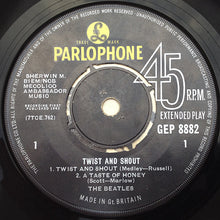 Load image into Gallery viewer, The Beatles : Twist And Shout (7", EP, Mono)