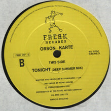 Load image into Gallery viewer, Orson Karte : Tonight (12")