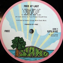 Load image into Gallery viewer, Free : Free At Last (LP, Album, RE)