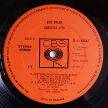 Load image into Gallery viewer, Bob Dylan : Greatest Hits (LP, Comp)