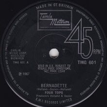 Load image into Gallery viewer, Four Tops : Bernadette (7", Single, Sol)