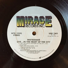 Load image into Gallery viewer, Whitesnake : Live... In The Heart Of The City (LP, Album, Spe)