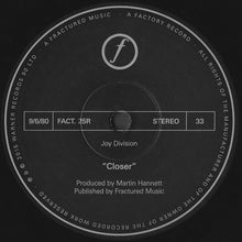 Load image into Gallery viewer, Joy Division : Closer (LP, Album, RE, RM, 180)