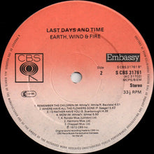 Load image into Gallery viewer, Earth, Wind & Fire : Last Days And Time (LP, Album, RE)