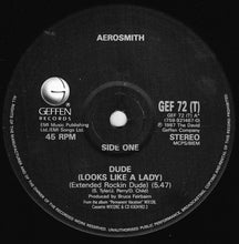 Load image into Gallery viewer, Aerosmith : Dude (Looks Like A Lady) (12", Single)