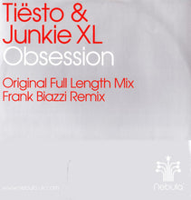 Load image into Gallery viewer, Tiësto* & Junkie XL : Obsession (12")