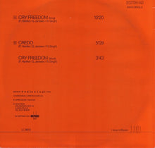 Load image into Gallery viewer, Romie Singh : Cry Freedom (12", Maxi)