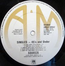 Load image into Gallery viewer, Squeeze (2) : Singles - 45's And Under (LP, Comp)