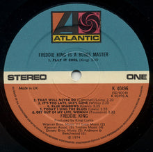 Load image into Gallery viewer, Freddie King : Freddie King Is A Blues Master (LP, Album, RE)