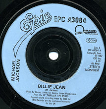 Load image into Gallery viewer, Michael Jackson : Billie Jean (7", Single, Inj)