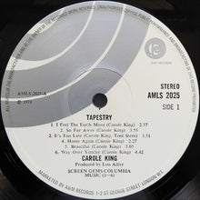 Load image into Gallery viewer, Carole King : Tapestry (LP, Album, Whi)