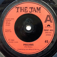 Load image into Gallery viewer, The Jam : Town Called Malice / Precious (7", Single, Red)