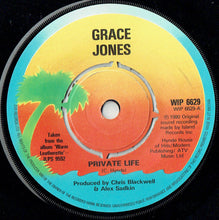 Load image into Gallery viewer, Grace Jones : Private Life (7", Single, Com)