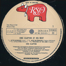 Load image into Gallery viewer, Eric Clapton : At His Best (2xLP, Comp)