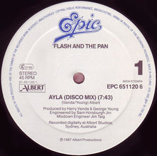 Load image into Gallery viewer, Flash And The Pan* : Ayla (The Mixes) (12", Maxi)