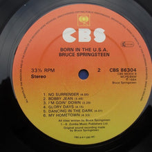 Load image into Gallery viewer, Bruce Springsteen : Born In The U.S.A. (LP, Album, Sun)