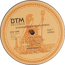 Load image into Gallery viewer, Renaissance (4) : Scheherazade And Other Stories (LP, Album, Ora)