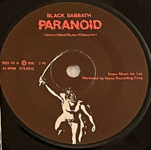 Load image into Gallery viewer, Black Sabbath : Paranoid (7", RE)