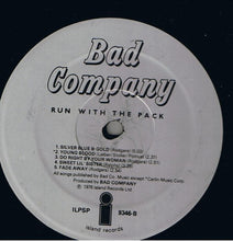 Load image into Gallery viewer, Bad Company (3) : Run With The Pack (LP, Album, Gat)