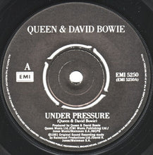 Load image into Gallery viewer, Queen & David Bowie : Under Pressure (7", Single, Bla)