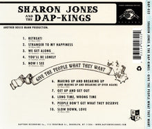 Load image into Gallery viewer, Sharon Jones & The Dap-Kings : Give The People What They Want (CD, Album)