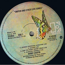 Load image into Gallery viewer, Harry Chapin : Sniper And Other Love Songs (LP, Album, Gat)