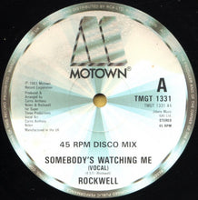 Load image into Gallery viewer, Rockwell : Somebody's Watching Me (12", Single, SW )