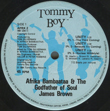 Load image into Gallery viewer, Afrika Bambaataa & James Brown : Unity (12", Single)