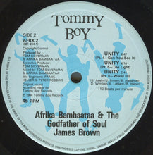 Load image into Gallery viewer, Afrika Bambaataa & James Brown : Unity (12", Single)