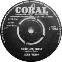 Load image into Gallery viewer, Jackie Wilson : Higher And Higher (7", Single)