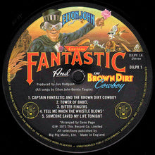 Load image into Gallery viewer, Elton John : Captain Fantastic And The Brown Dirt Cowboy (LP, Album, Gat)