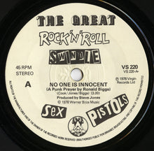 Load image into Gallery viewer, Sex Pistols : No One Is Innocent (A Punk Prayer By Ronald Biggs) / My Way (7", Single)