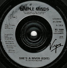 Load image into Gallery viewer, Simple Minds : She's A River (7", Ltd, Num)