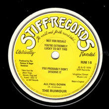 Load image into Gallery viewer, The Rumour : Frozen Years (7", Single, Promo)