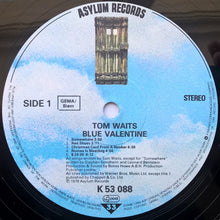 Load image into Gallery viewer, Tom Waits : Blue Valentine (LP, Album, RE, Blu)