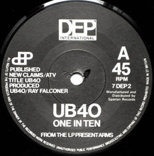 Load image into Gallery viewer, UB40 : One In Ten / Present Arms In Dub (7", Single)