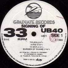 Load image into Gallery viewer, UB40 : Signing Off (LP, Album + 12", Single)