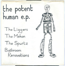 Load image into Gallery viewer, Various : The Potent Human E. P. (7", EP, Comp, Whi)
