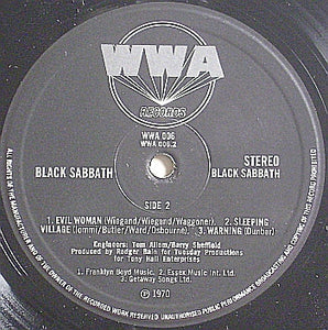 Black Sabbath : Black Sabbath (LP, Album, RE, Gat)