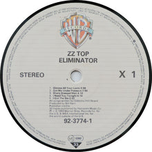 Load image into Gallery viewer, ZZ Top : Eliminator (LP, Album)