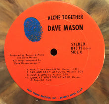 Load image into Gallery viewer, Dave Mason : Alone Together (LP, Album, Mul)