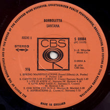 Load image into Gallery viewer, Santana : Borboletta (LP, Album)