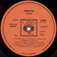 Load image into Gallery viewer, Santana : Borboletta (LP, Album)