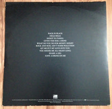 Load image into Gallery viewer, AC/DC : Back In Black (LP, Album, Mono)